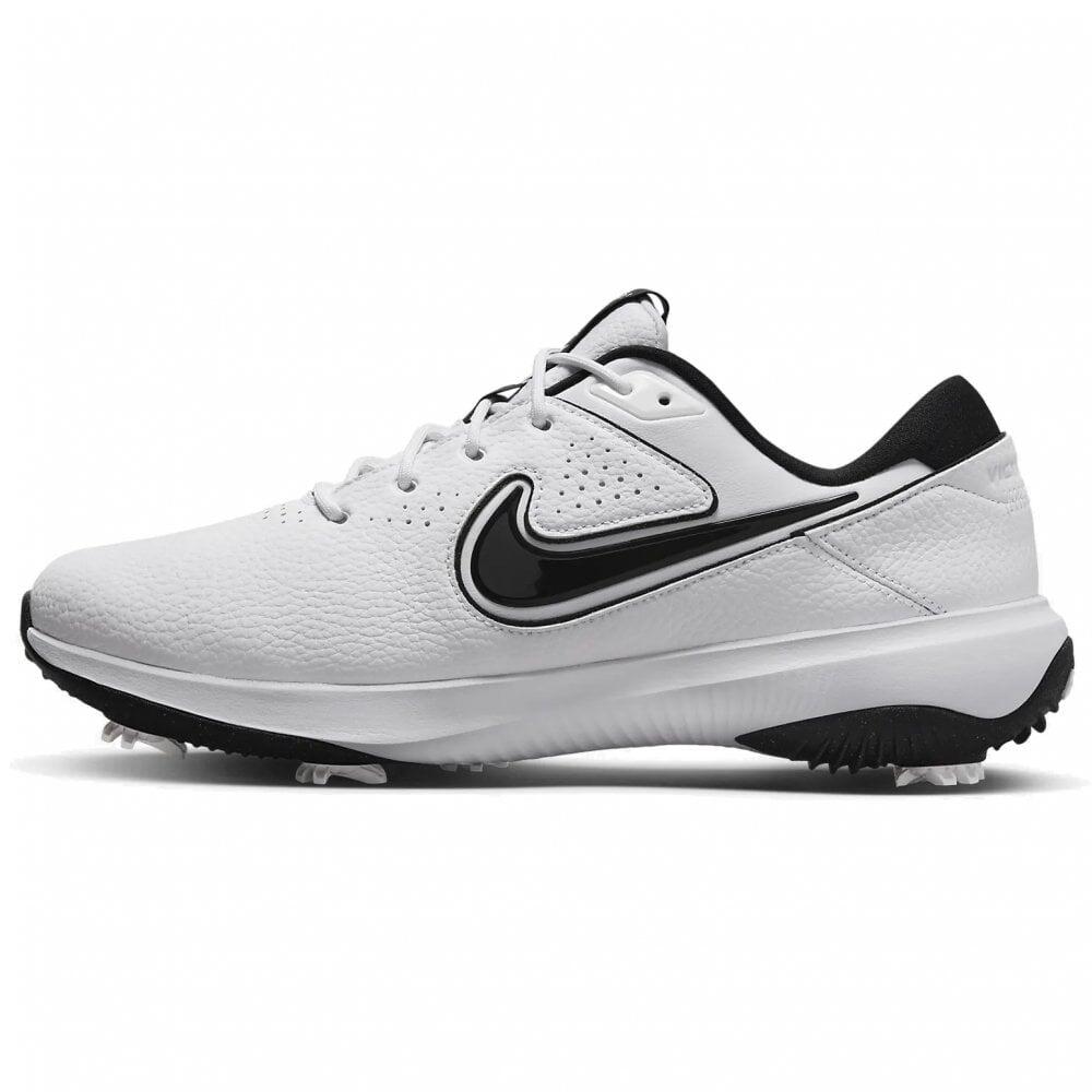 Nike Victory Pro 3 Golf Shoes White/Black 2/6