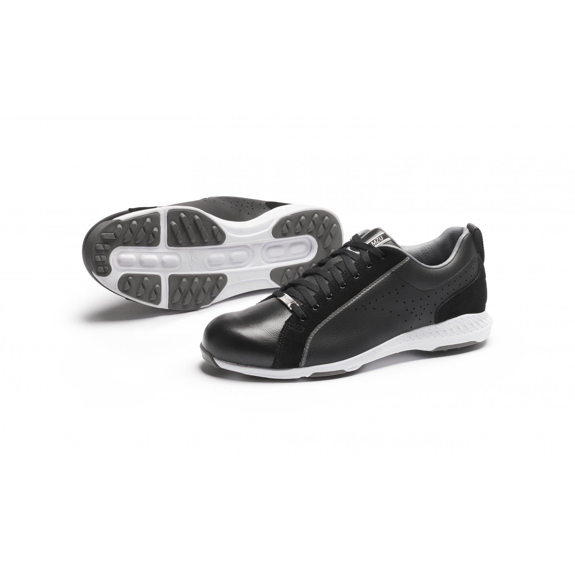 Mizuno MZU LE Golf Shoes - Black 2/6