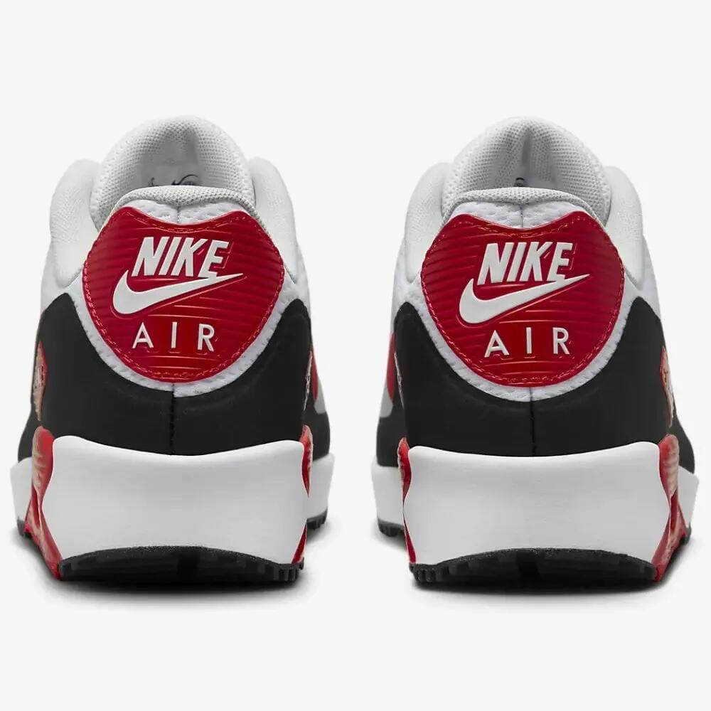 Chaussures - golf - homme - air - air max 90 - blanc/noir 4/6