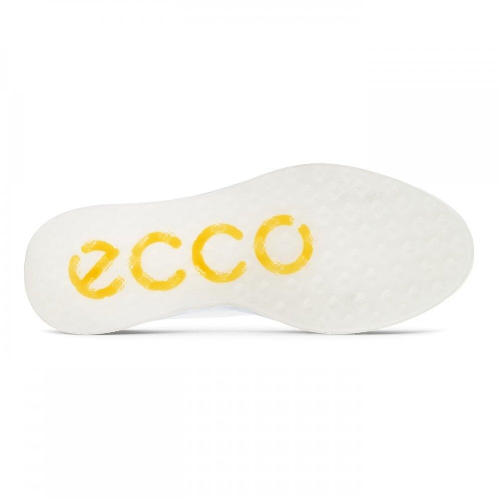 ECCO W Golf S-Three Golf Shoes WHITE/DUSTY BLUE/AIR 4/5
