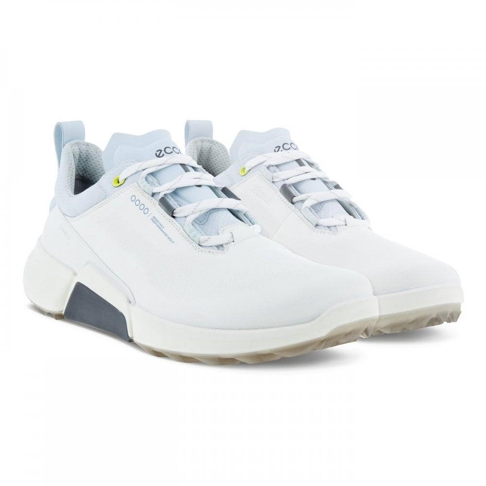 ECCO M GOLF BIOM H4 Golf Shoes WHITE/AIR ECCO Decathlon