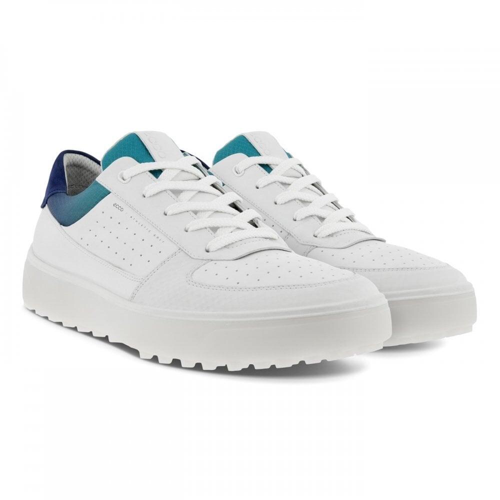 ECCO ECCO M GOLF CORE Golf Shoes WHITE/BLUE DEPTHS/CARIBBEAN