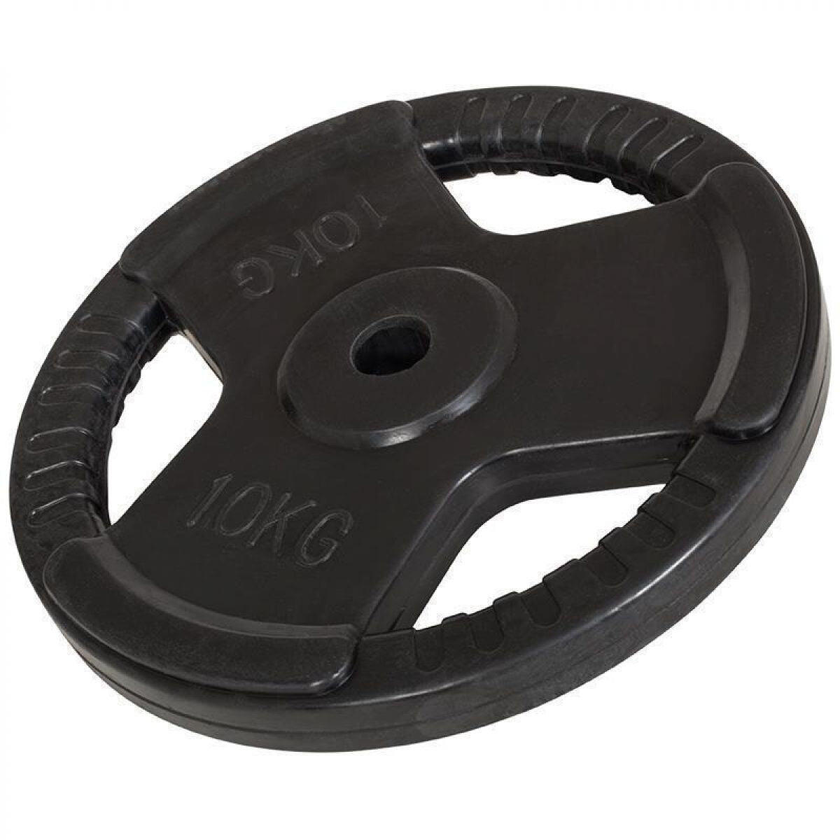 KIT 97,5KG AVEC POIDS EN CAOUTCHOUC GRIP ET BARRE CURL | DIAMETRE 30/31MM | MUSC 7/7