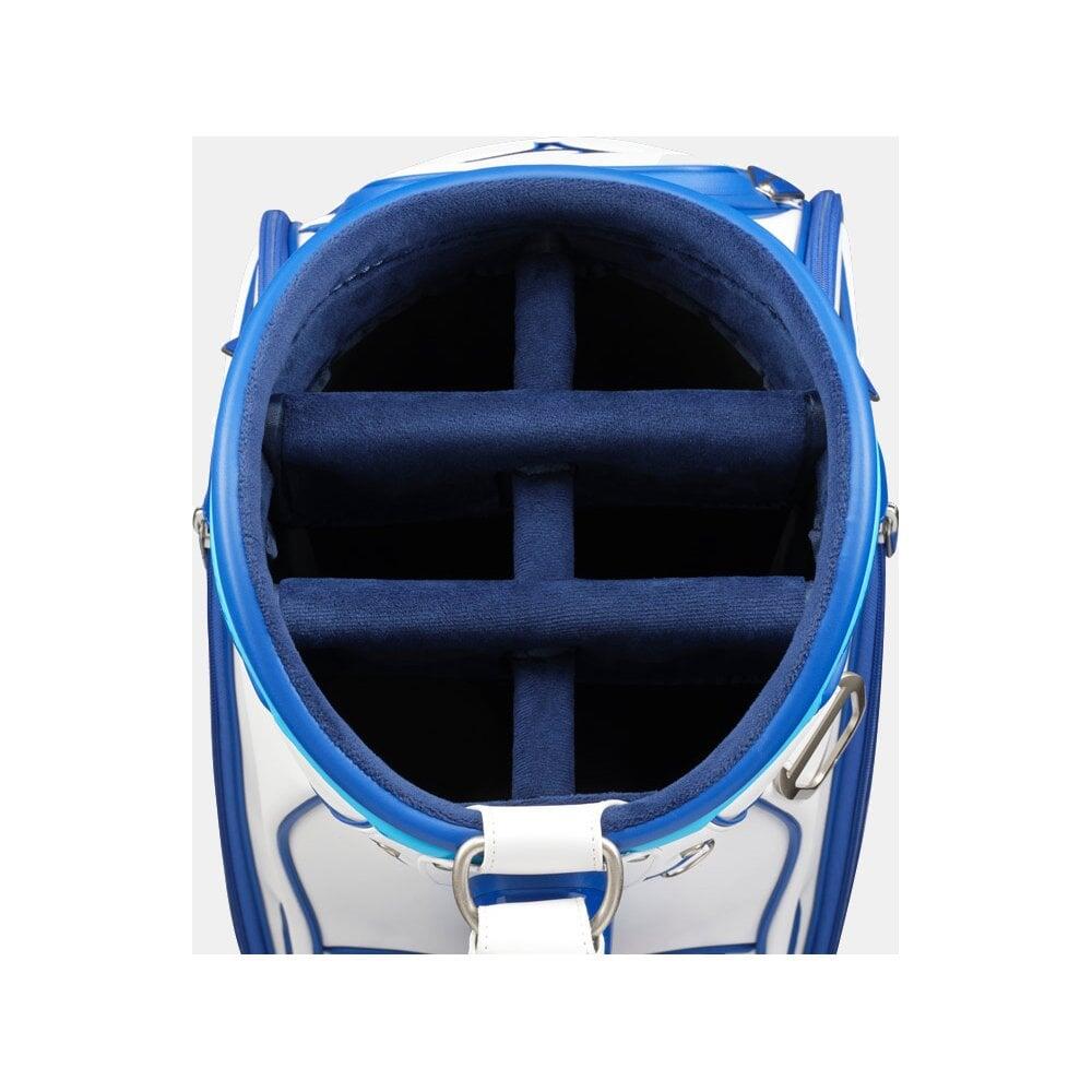 Mizuno Tour Staff Bag 22 - White/Blue 4/6