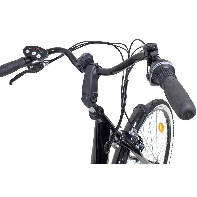 Villette le Debutant, elektrische fiets, 26 inch, 6 versnellingen, zwart