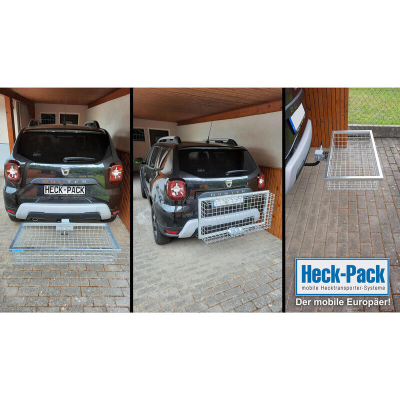 Heckträger Wildträger Heck-Pack OPTIMAL 1200x500x175 mm, hochklappbar