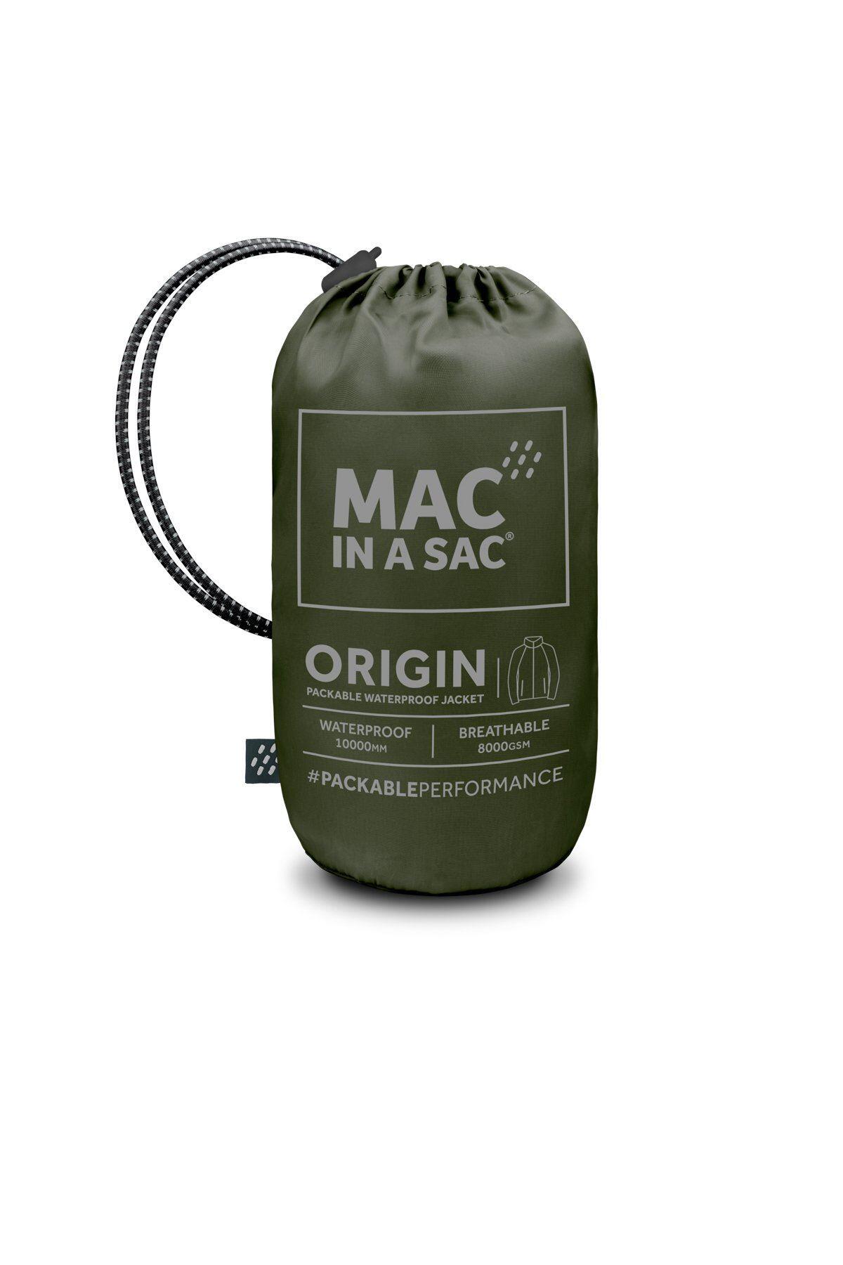 Mac in a Sac – Regenjas - Khaki 6/6