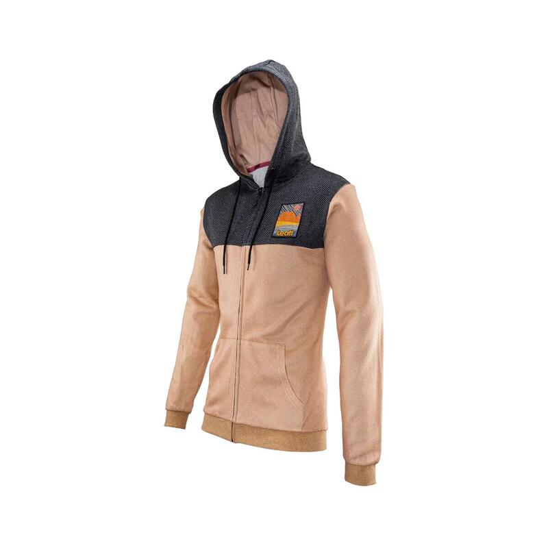 Sudadera con capucha y cremallera Premium Desert