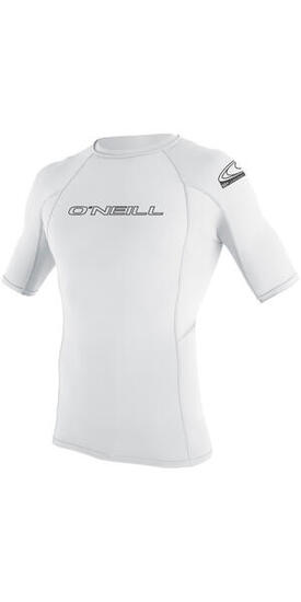 O'neill Básico Skins Manga Corta Crew Lycra Vest - Blanco