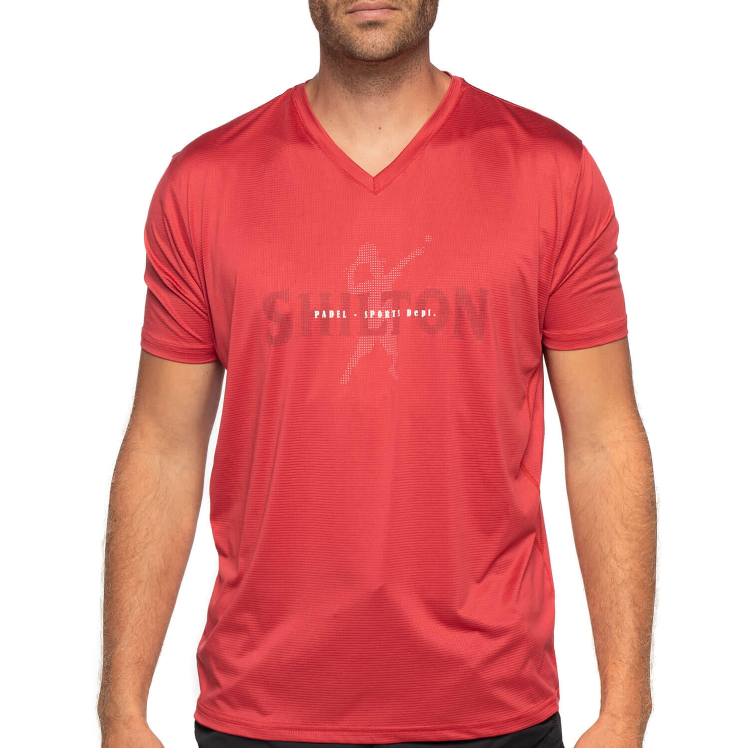 Shilton - T-shirt Padel Players Homme - T-shirt Manches Courtes - Rouge - 48 Xl - Decathlon