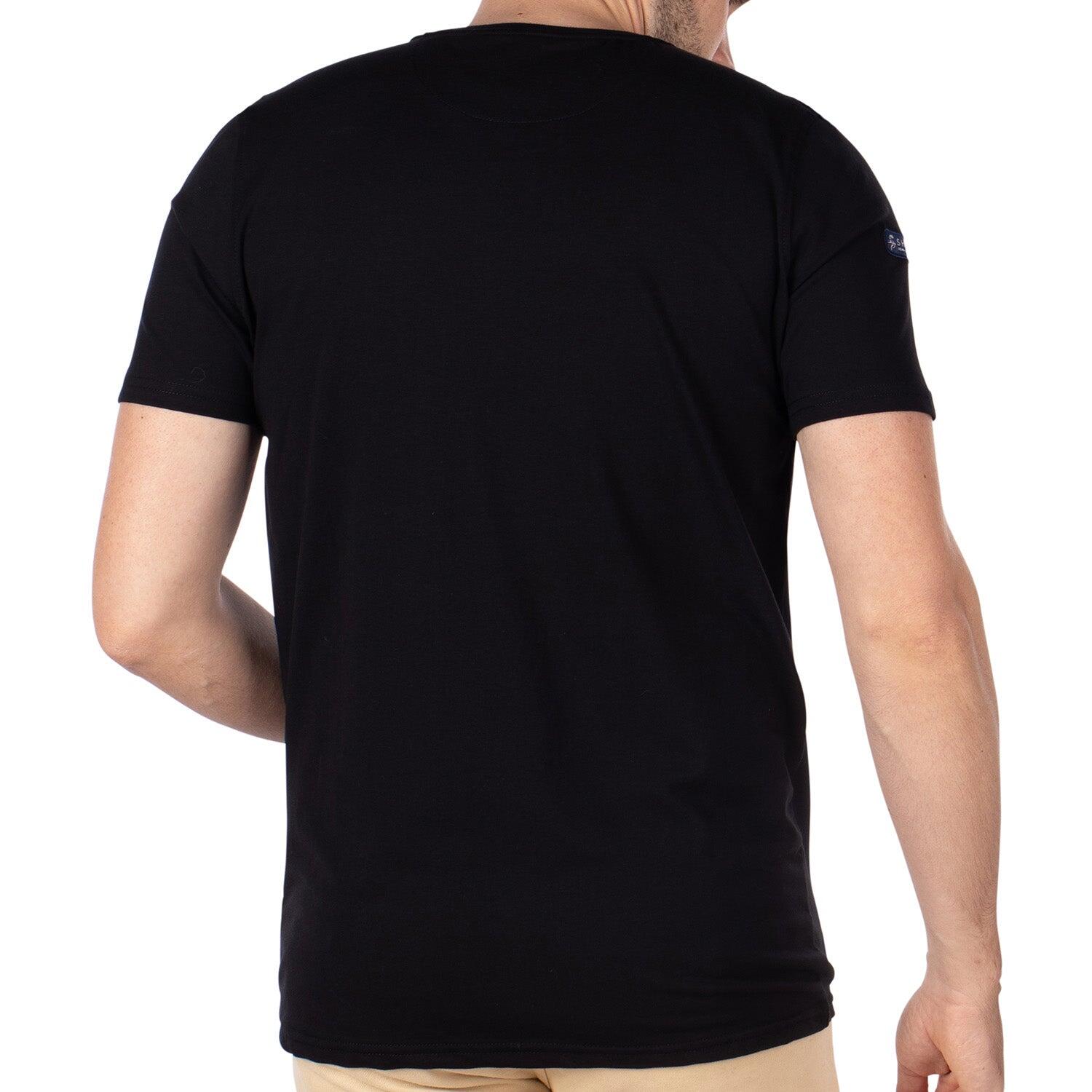 T-shirt manches courtes relief homme 2/4