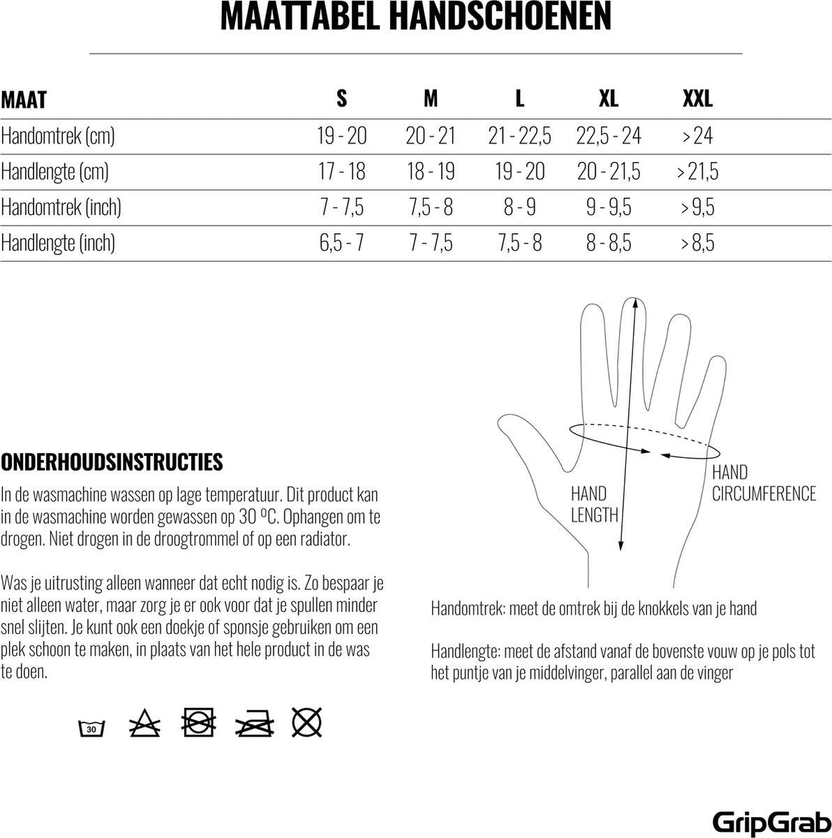 Fietshandschoenen korte vinger maat XXL - EasyRider Padded zwart 5/7