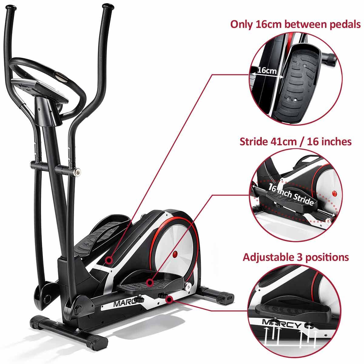 MARCY ONYX C80 ELLIPTICAL CROSS TRAINER 3/7