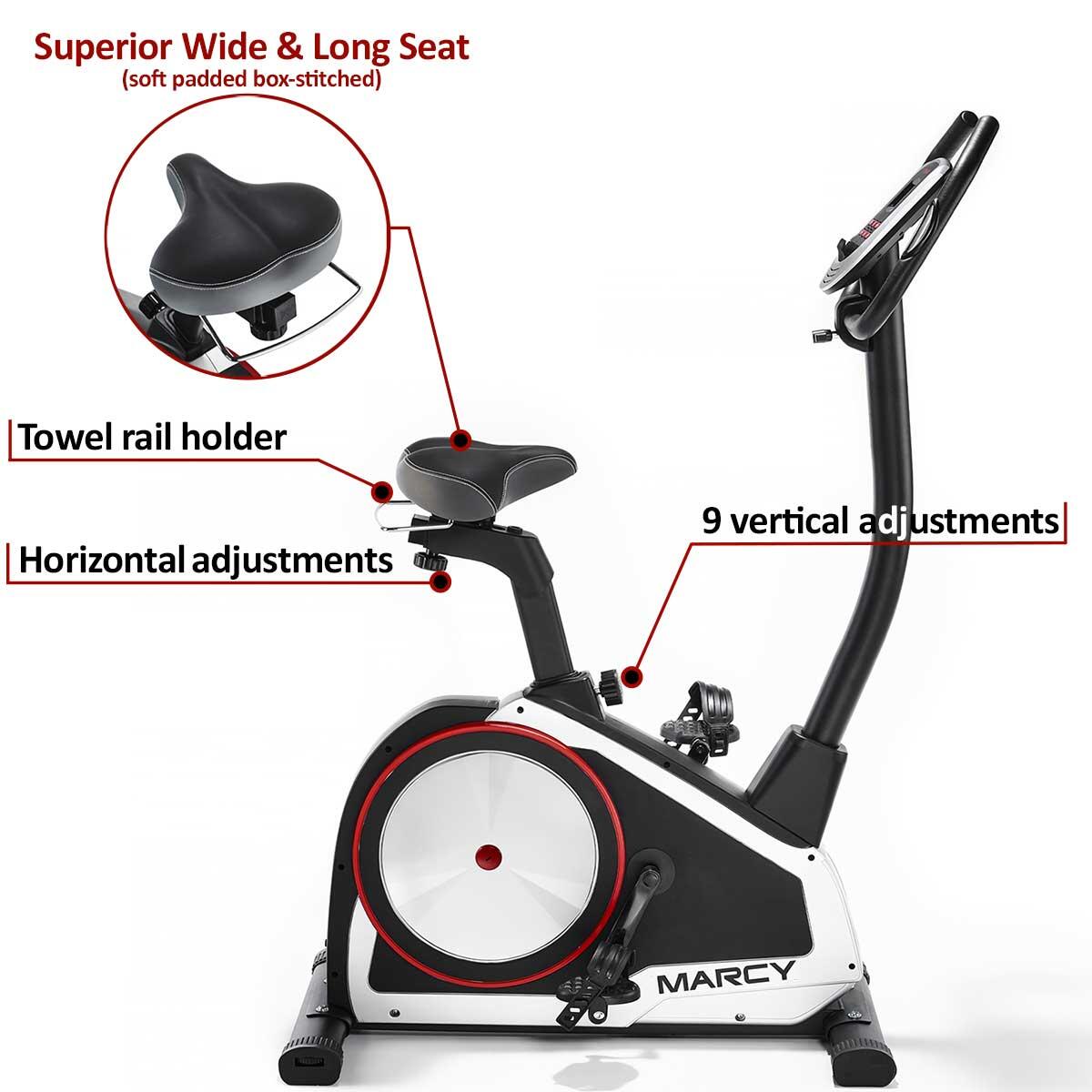 MARCY ONYX B80 UPRIGHT EXERCISE BIKE 6/7