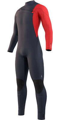 Mystic marshall wetsuit donker blauw 5/3mm frontzip