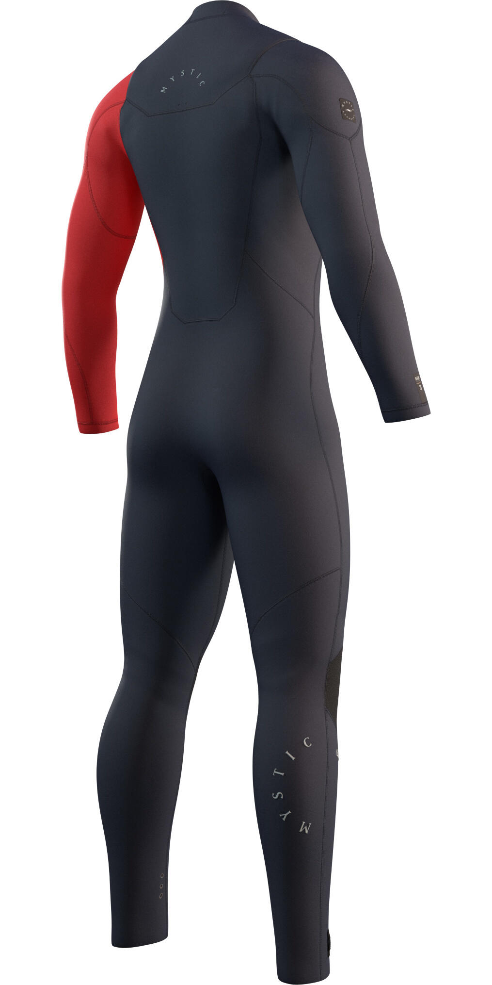 MYSTIC Marshall Wetsuit Donker Blauw 5/3mm Frontzip 2/6