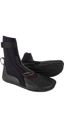 Chaussures néoprène 3 mm à bout rond Noir - Adulte