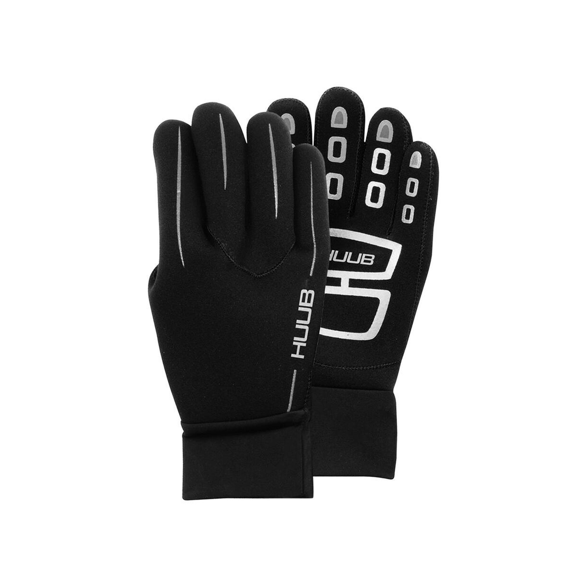 Huub - 2024 3mm Wetsuit Swim Gloves - Gants Néoprène - Noir - S - Decathlon