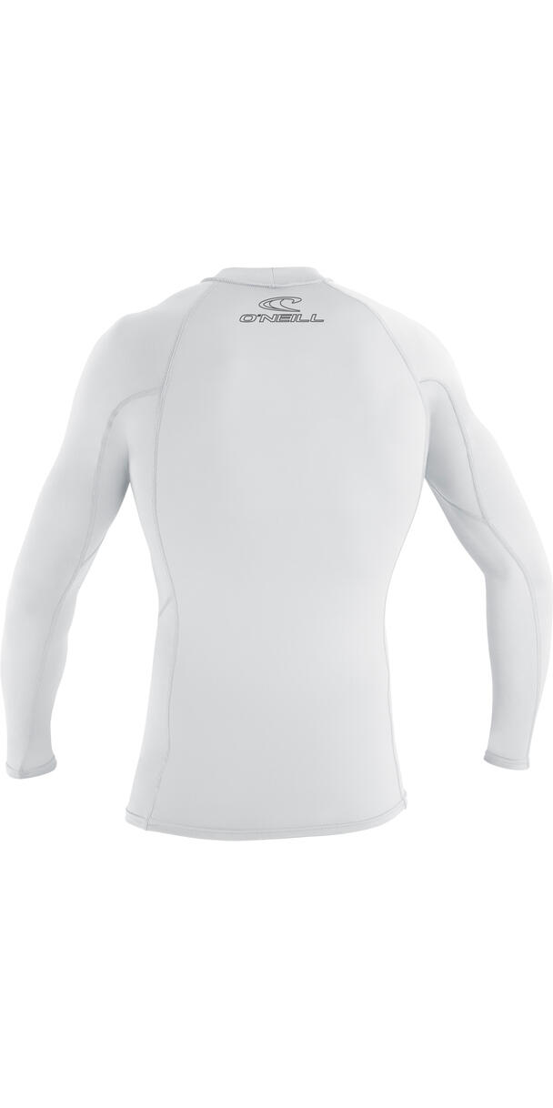 O'neill Básico Skins Manga Larga Crew Lycra Vest - Blanco 2/3
