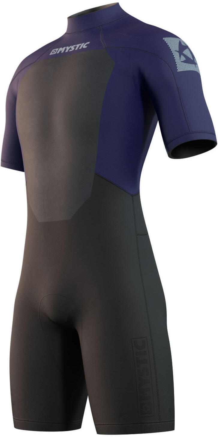 MYSTIC Brand 3/2mm Shorty Wetsuit - Night Blue
