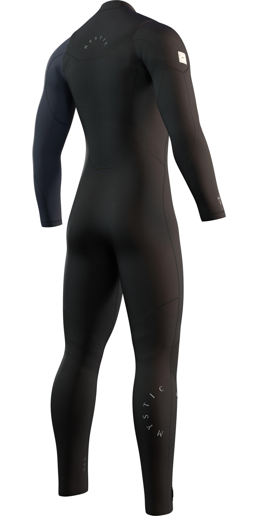 Traje De Neopreno Marshall 4/3mm Con Chest Zip Para Hombre - Negro 2/7