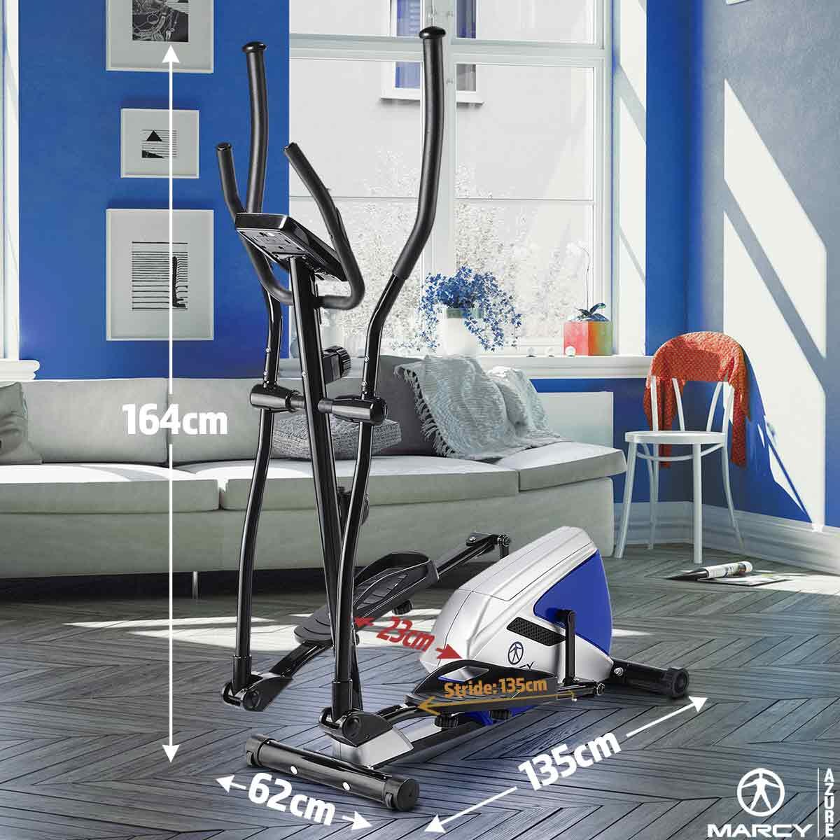 MARCY AZURE EL1016 ELLIPTICAL CROSS TRAINER 7/7