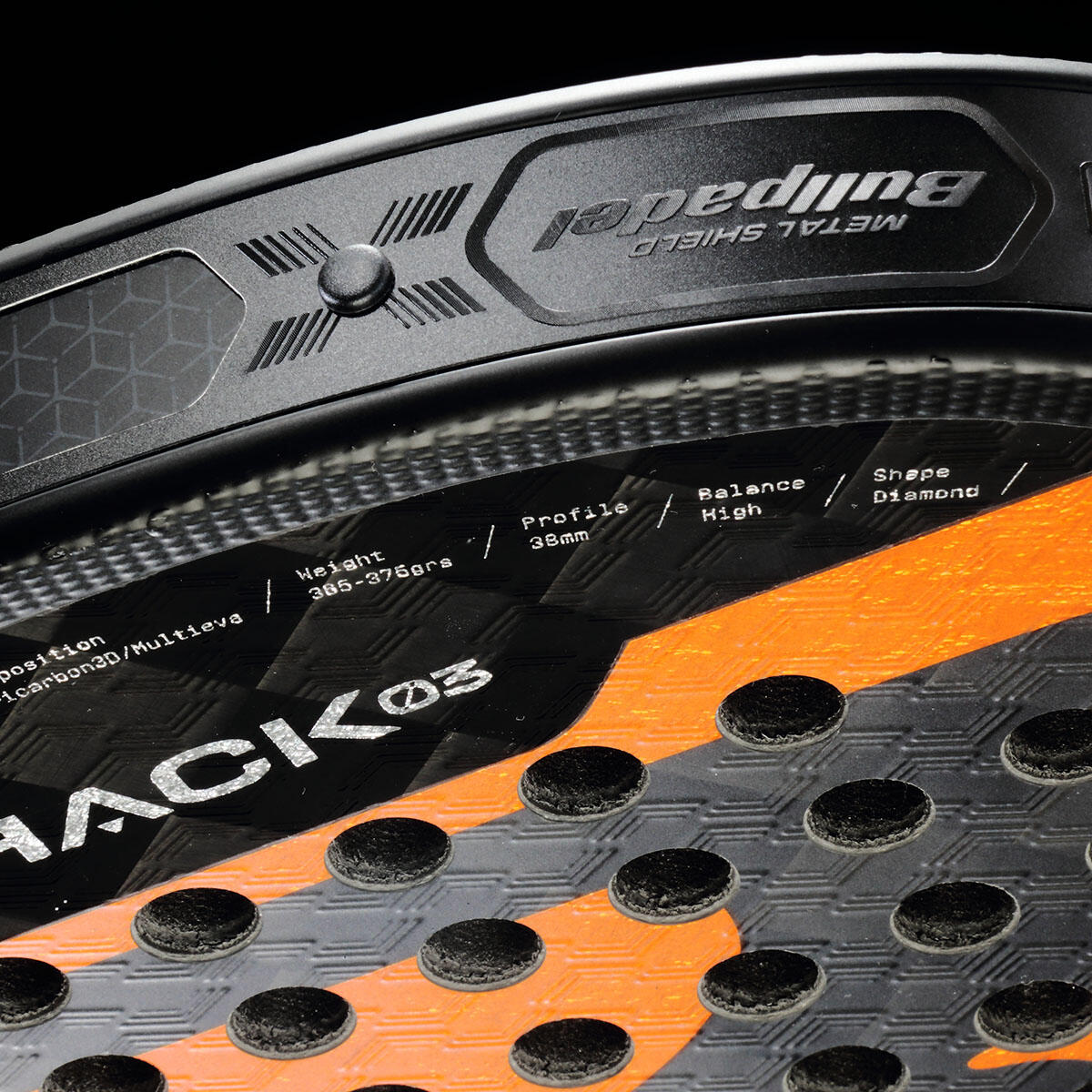 RAQUETE DE PADEL Bullpadel Hack 03 24 7/7