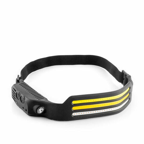 Lampe Frontale LED Rechargeable et Réglable InnovaGoods Noir