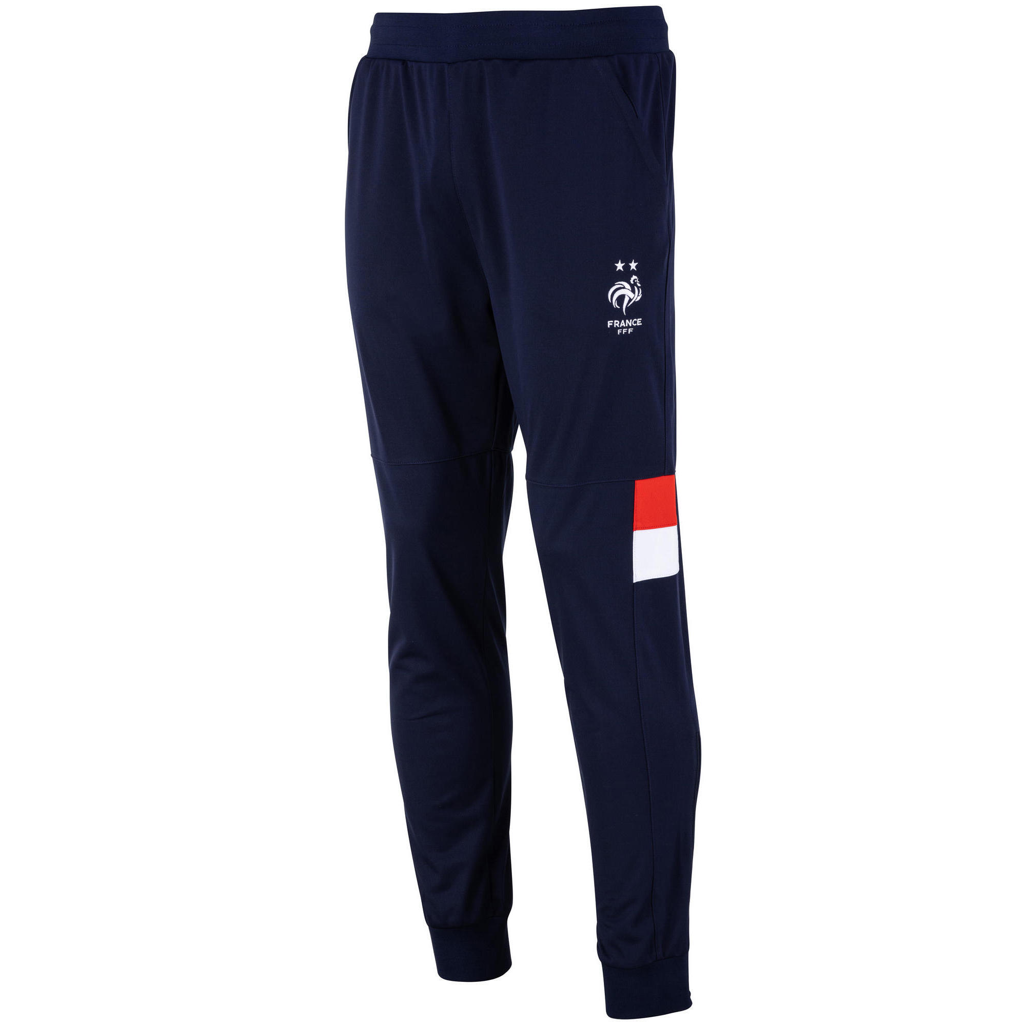 Fff - Pantalon Training Fit Fff - Collection Officielle Equipe De France De Football - Pantalons - Bleu - 52 2xl - Decathlon