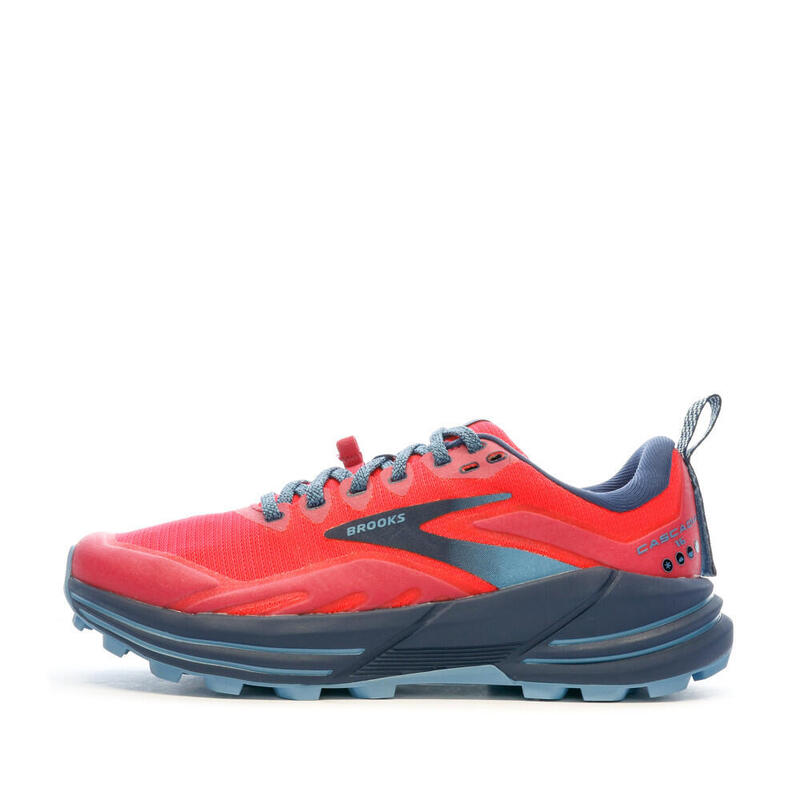 Chaussures de Trail Rouge Femme Brooks Cascadia 16