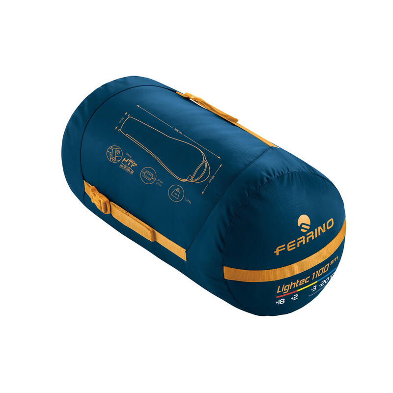 Sleepingbag Lightech Sm 1100 férfi hálózsák - sötétkék