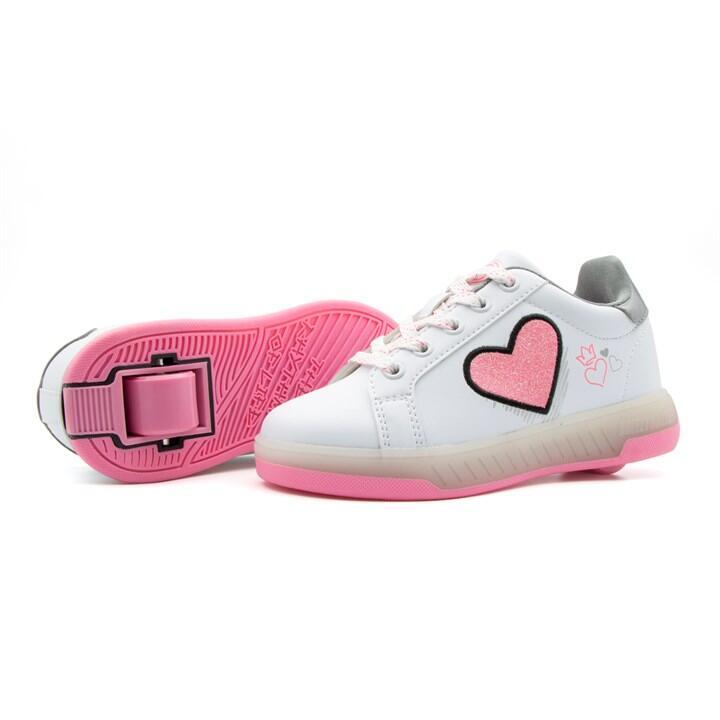 Light Heart - Pink Wheeled Heel Shoe