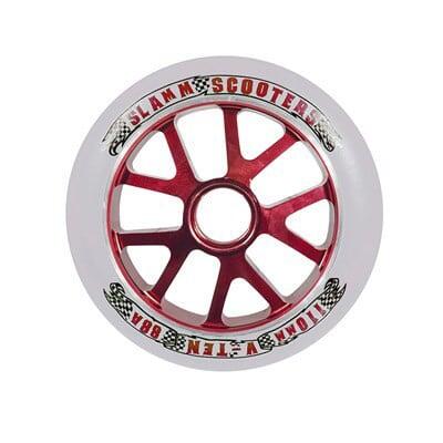 110mm red aluminium core stuntstepwiel