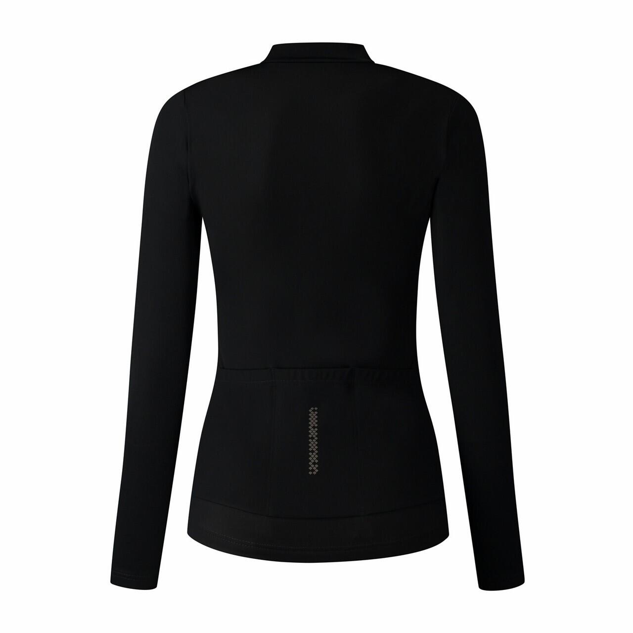 Maillot à manches longues ELEMENT, noir, pour femme 3/4