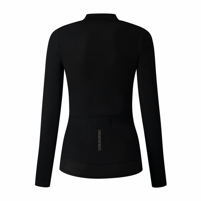 SHIMANO Woman's   ELEMENT Long Sleeve Jersey, black