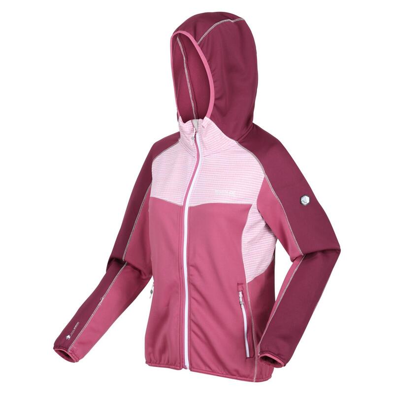 Attare wandelfleece met hele rits voor dames