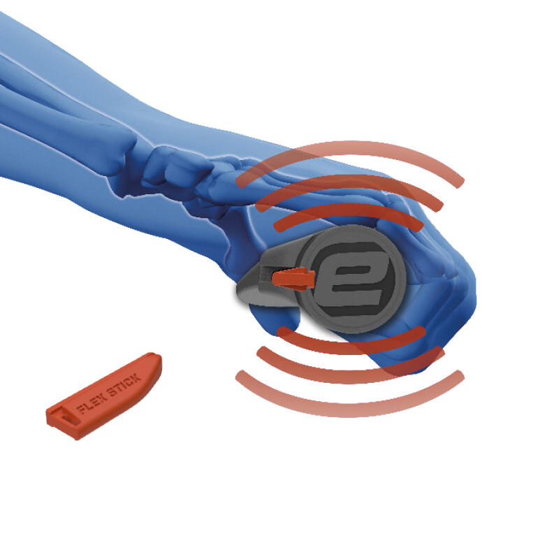 Handvatset EG-Active Flex - links 135mm / rechts 88mm - zwart 2/4