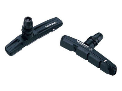 V-brake remblokken 72 mm zwart - 2 stuks voor optimale remprestaties