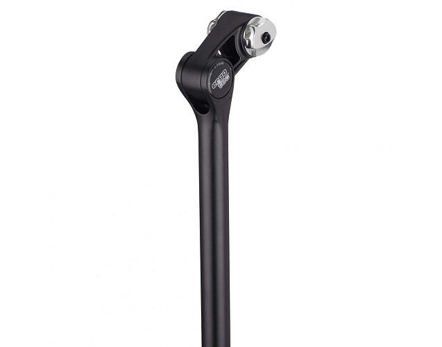 Ergotec Patentsattelstütze Futura vertikal-verst Ø27,2mm, 400mm, schwarz, Alu 2/2