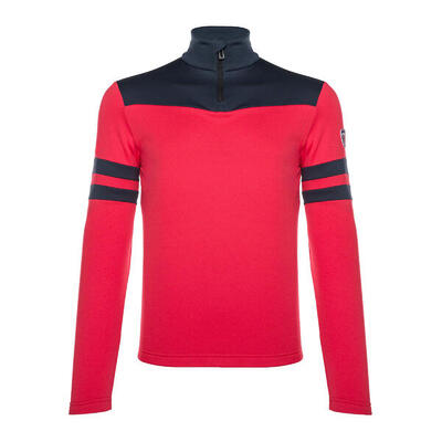 Rossignol resort t-shirt met 1/2 rits