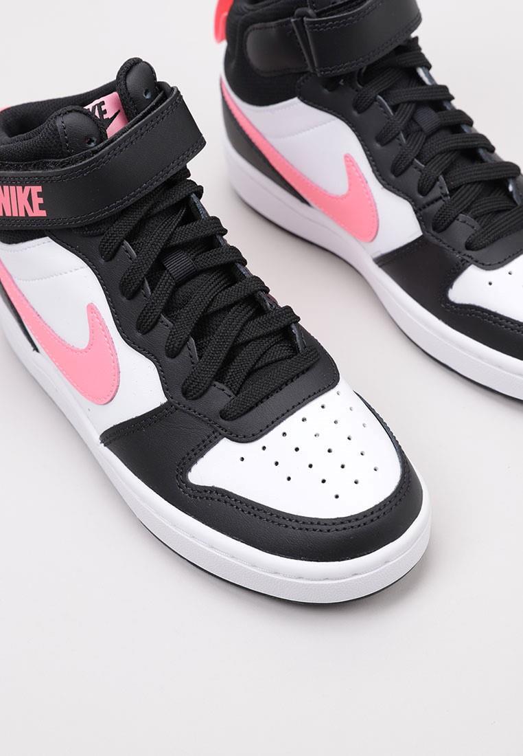 Chaussures Enfants Nike Court Borough Mid 2 noir 3/7