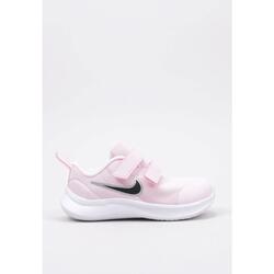 Nike - Deportiva rosa niña velcro star runner 3