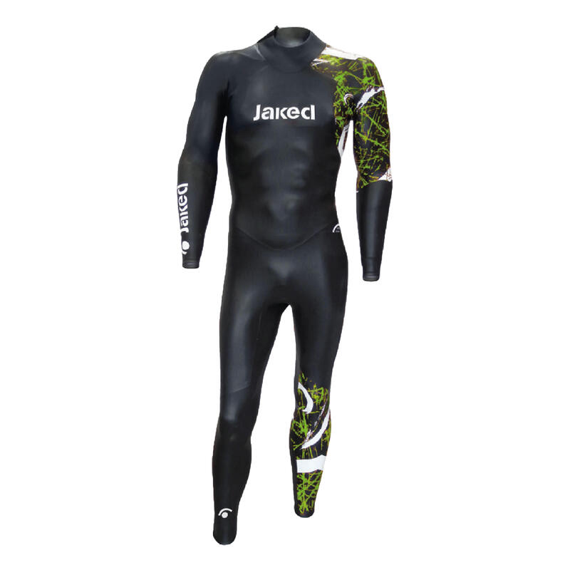 FFWW ONE-THICKNESS MEN 2.5MM WETSUIT - GREEN/WHITE