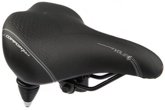 SELLE BASSANO Sella Selle Bassano Volare XXL Cruiser — nera, guide cromoly.