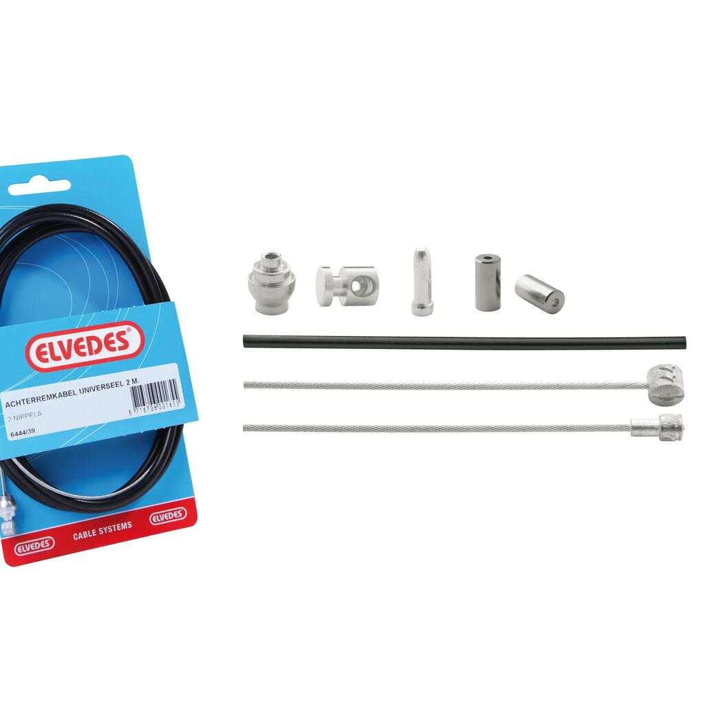 Elvedes universal rear drum brake cable with Allen key.