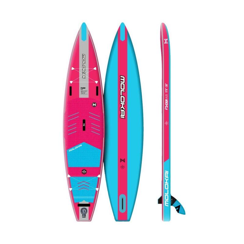 Finder Air Touring 11’6″ X 30″ RDS Inflatable SUP Package - Pink