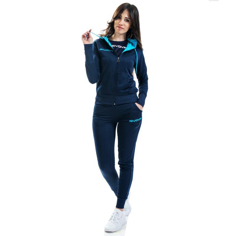 Trening dama, Relax Givova Lady, Bleumarin/Turcoaz, 2XL