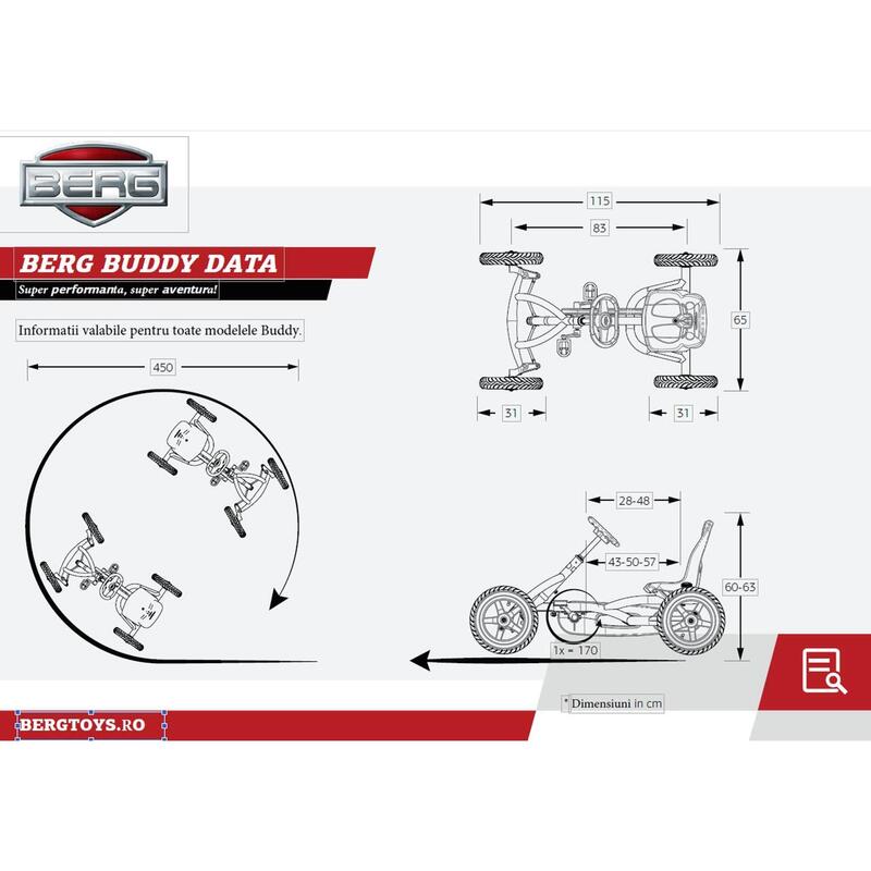 Kart BERG Buddy Blue NEW