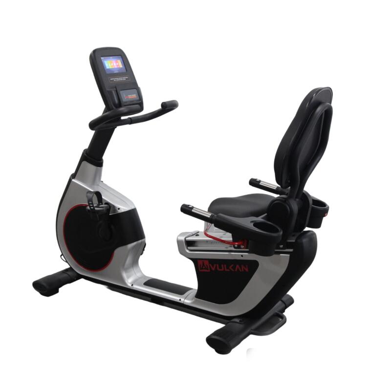 Bicicleta fitness orizontala recumbent profesionala cu android