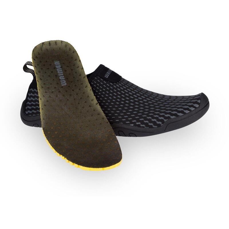 Pantofi Aqua Flux Blacktip 4700, Lycra, talpă TPR permeabilă, Negru EU 41